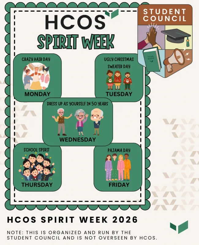HCOS SC Spirit Week